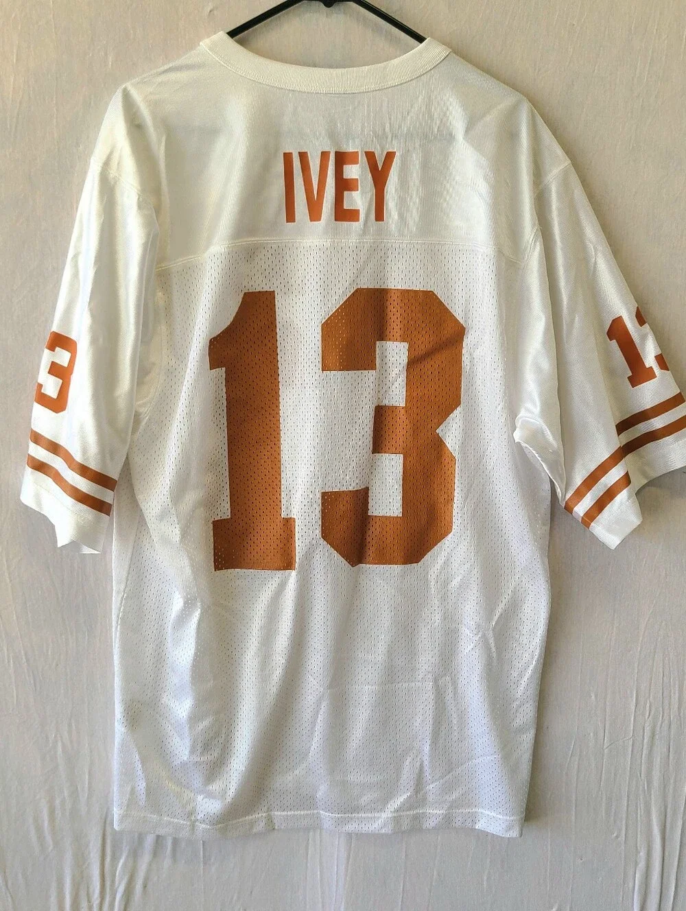 Nike  Texans L Mens Jersey Shirt White  IVEY #13  Short Sleeve ..100% Polyester